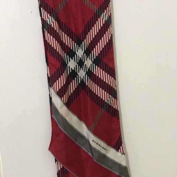 Burberry silk scarf
